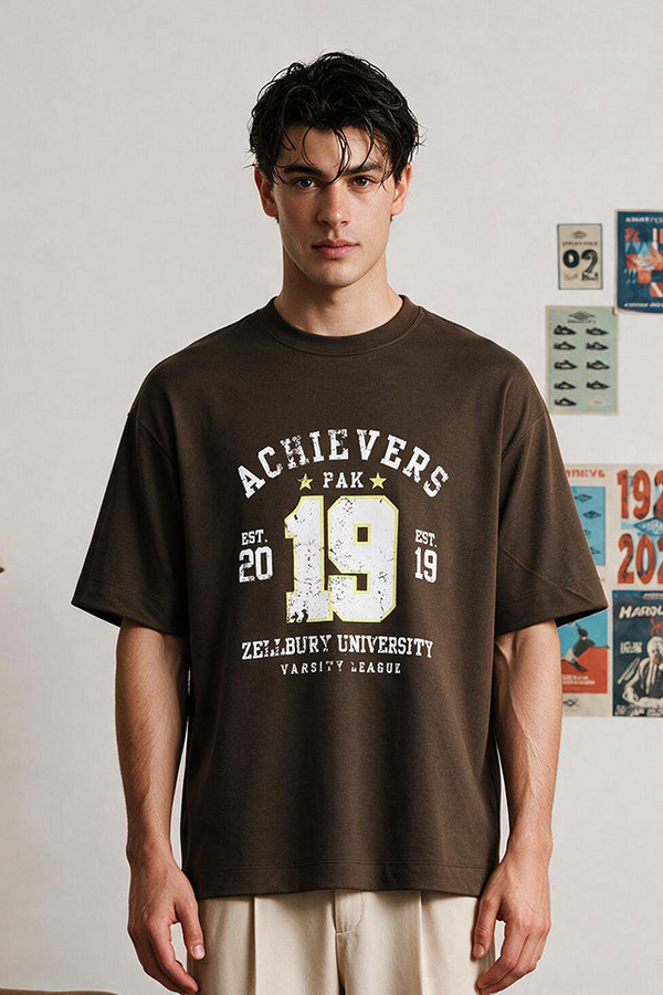 Oversized Graphic T-Shirt - D101