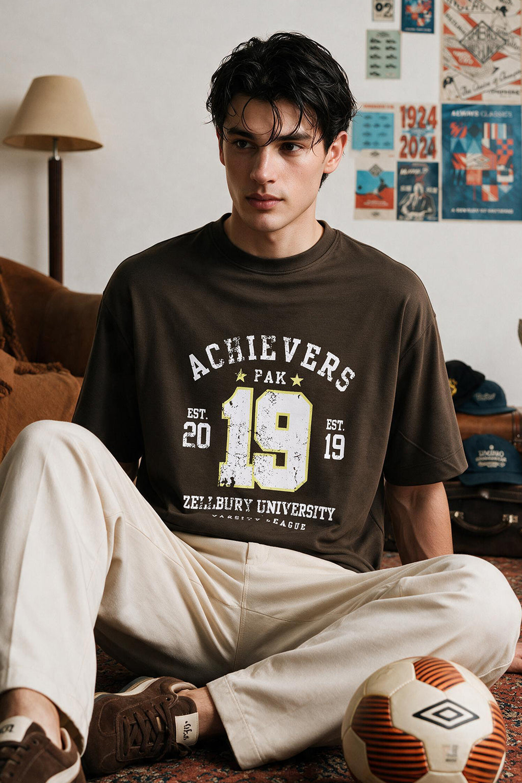 Oversized Graphic T-Shirt - D101
