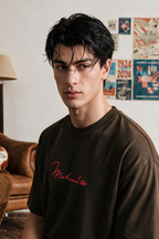 Oversized Graphic T-Shirt - D102
