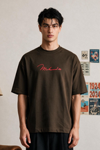 Oversized Graphic T-Shirt - D102