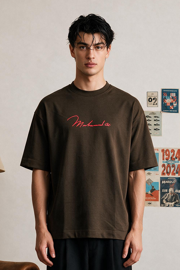 Oversized Graphic T-Shirt - D102