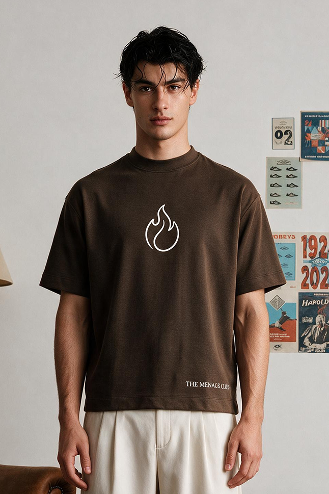Oversized Graphic T-Shirt - D103