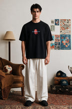 Oversized Graphic T-Shirt - D104