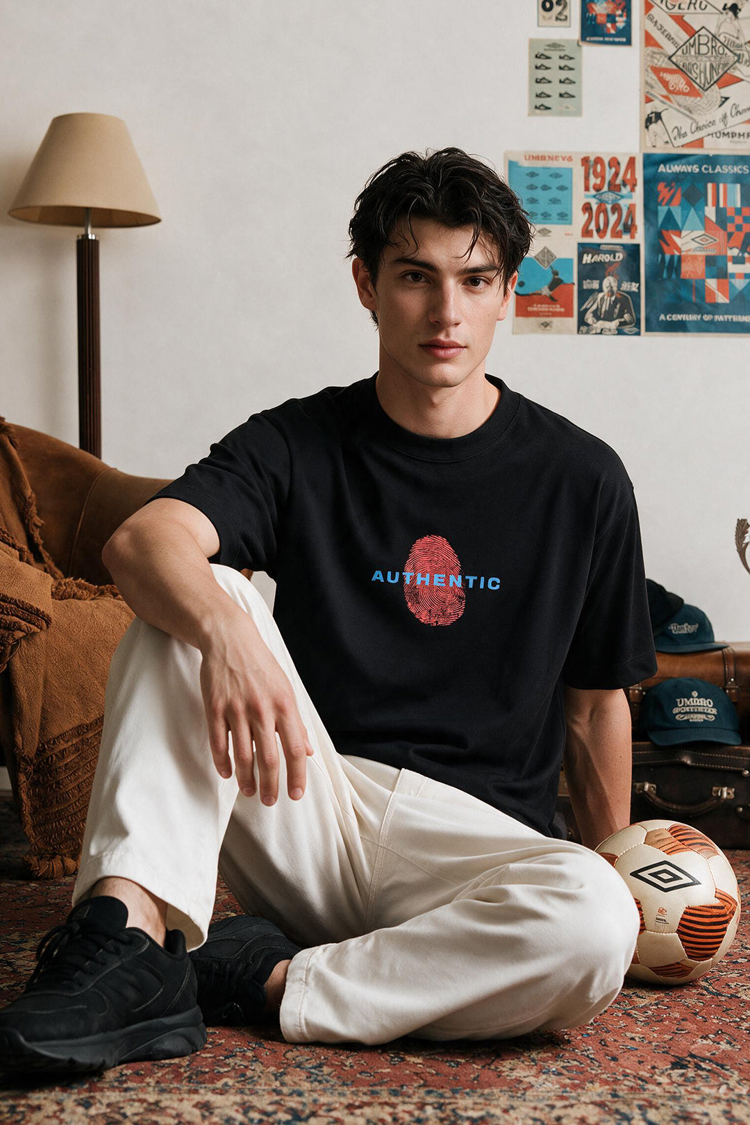 Oversized Graphic T-Shirt - D104