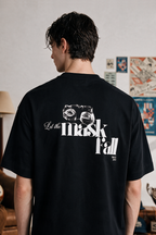 Oversized Graphic T-Shirt - D107