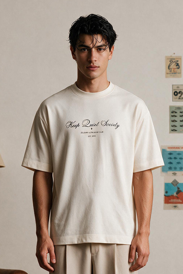 Oversized Graphic T-Shirt - D109