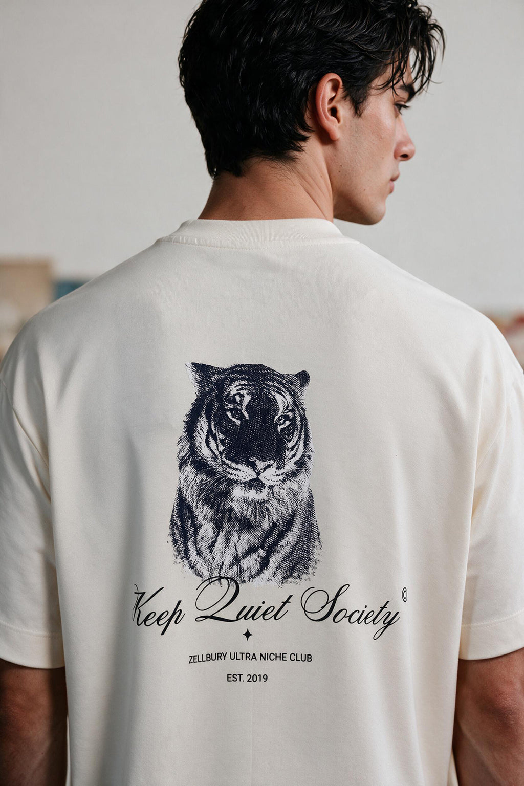 Oversized Graphic T-Shirt - D109
