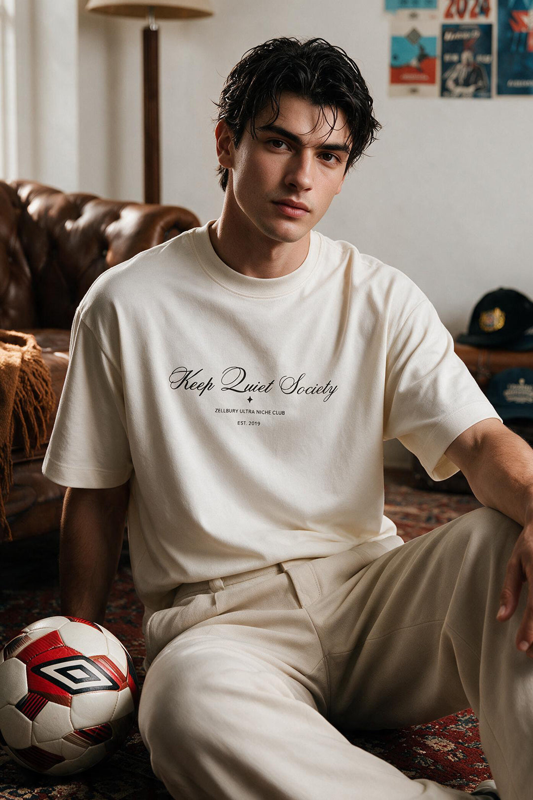 Oversized Graphic T-Shirt - D109