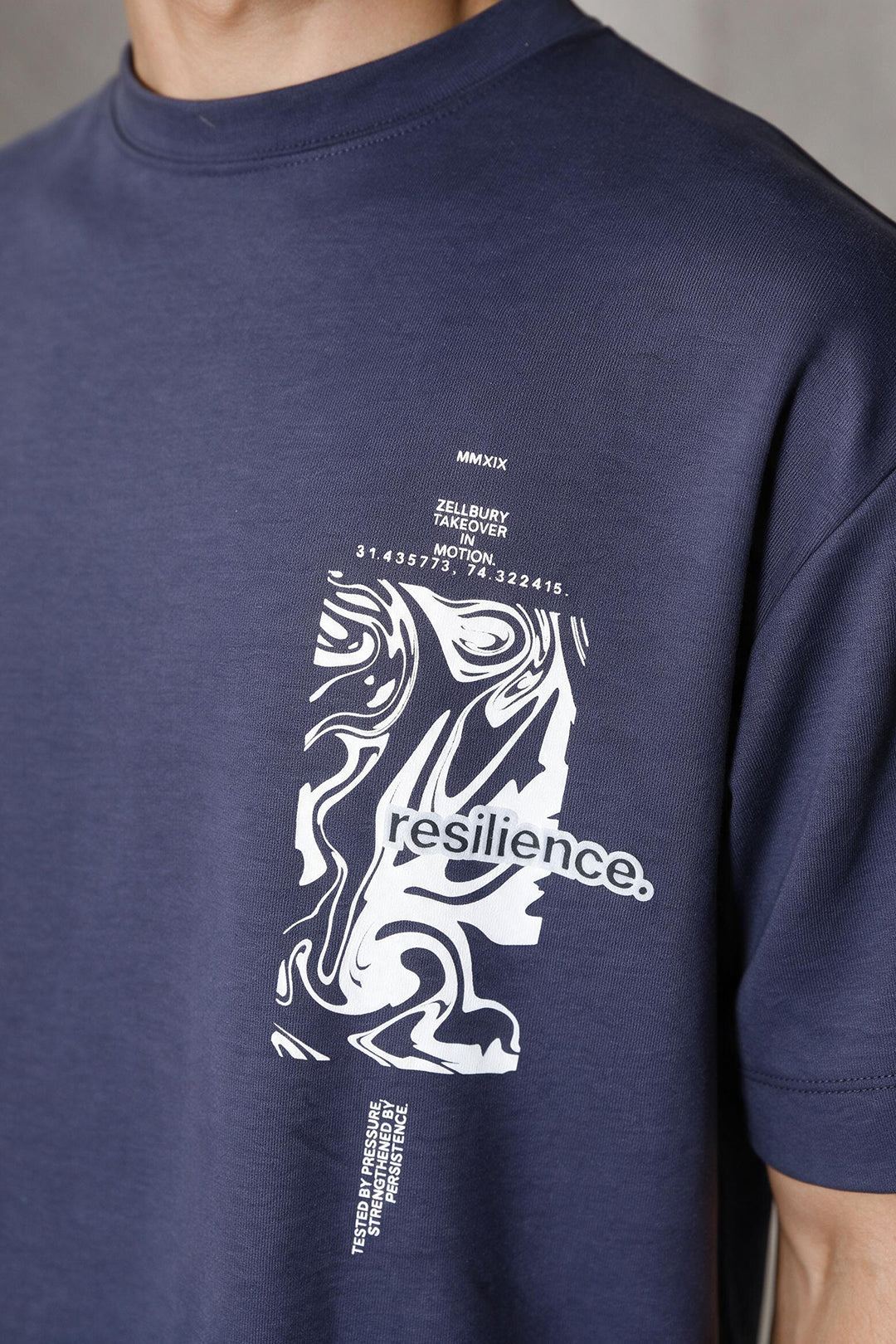 Oversized Graphic T-Shirt - D127