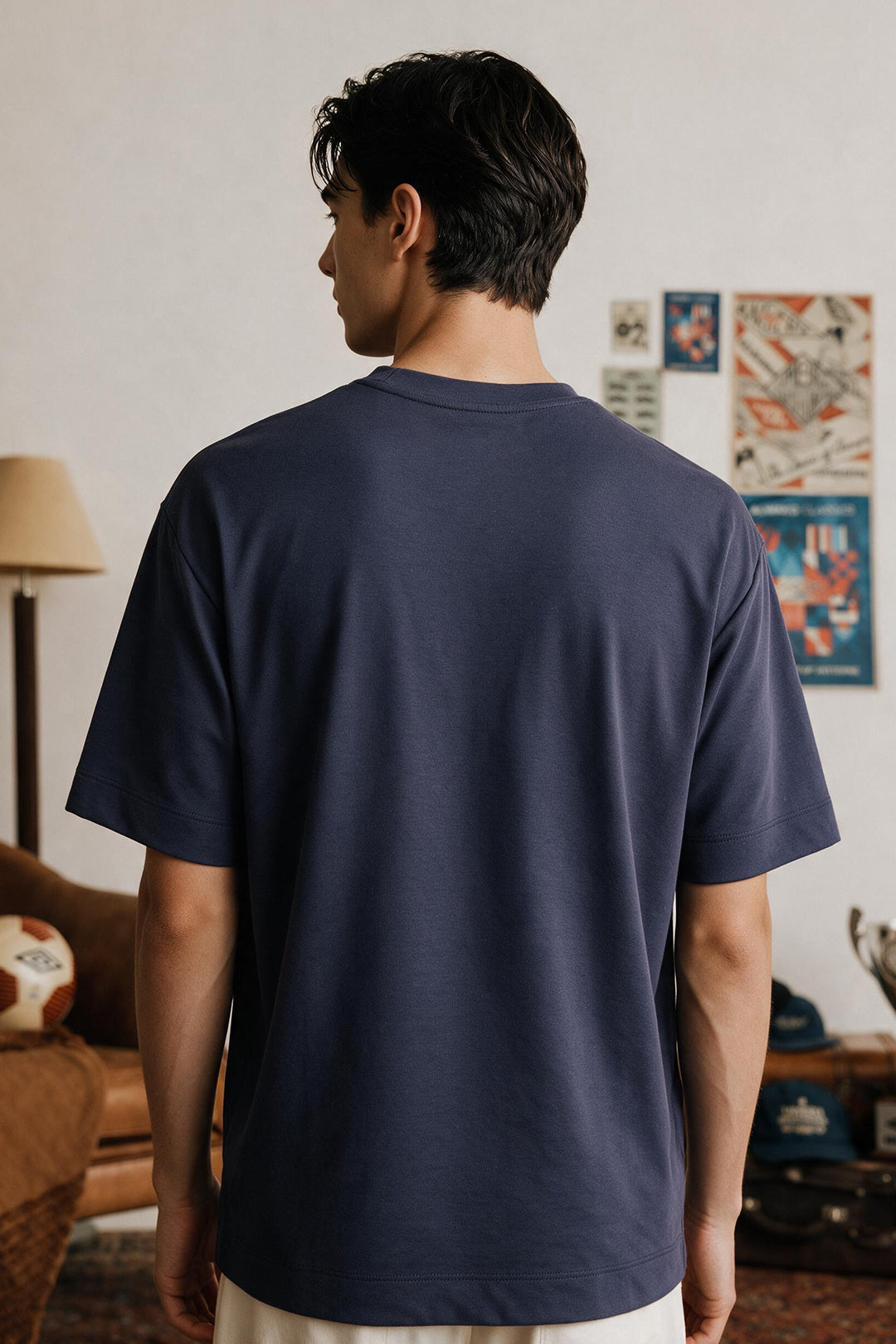 Oversized Graphic T-Shirt - D127