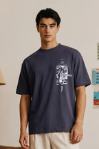 Oversized Graphic T-Shirt - D127