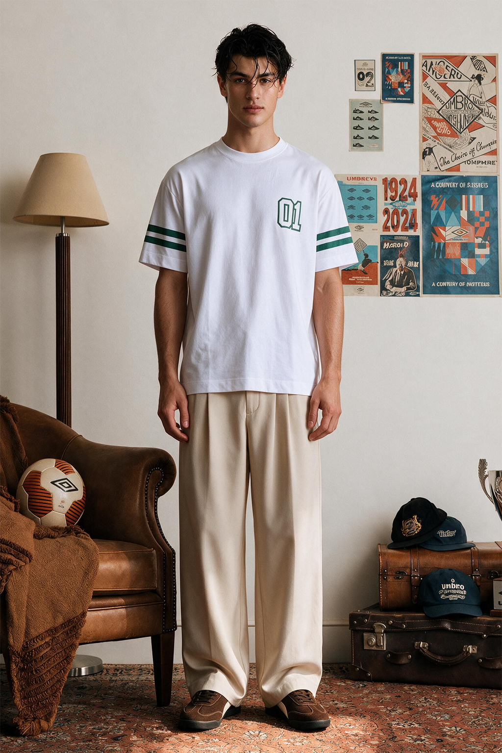 Oversized Graphic T-Shirt - D115