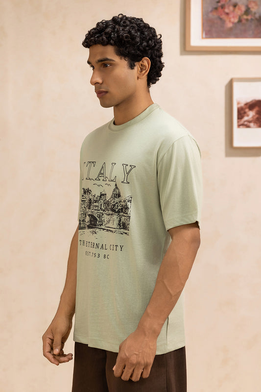 Relax Graphic T-Shirt - X107