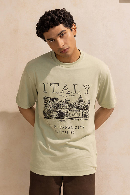 Relax Graphic T-Shirt - X107