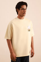 Oversized Graphic T-Shirt - 4006