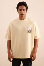 Oversized Graphic T-Shirt - 4006