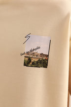 Oversized Graphic T-Shirt - 4006