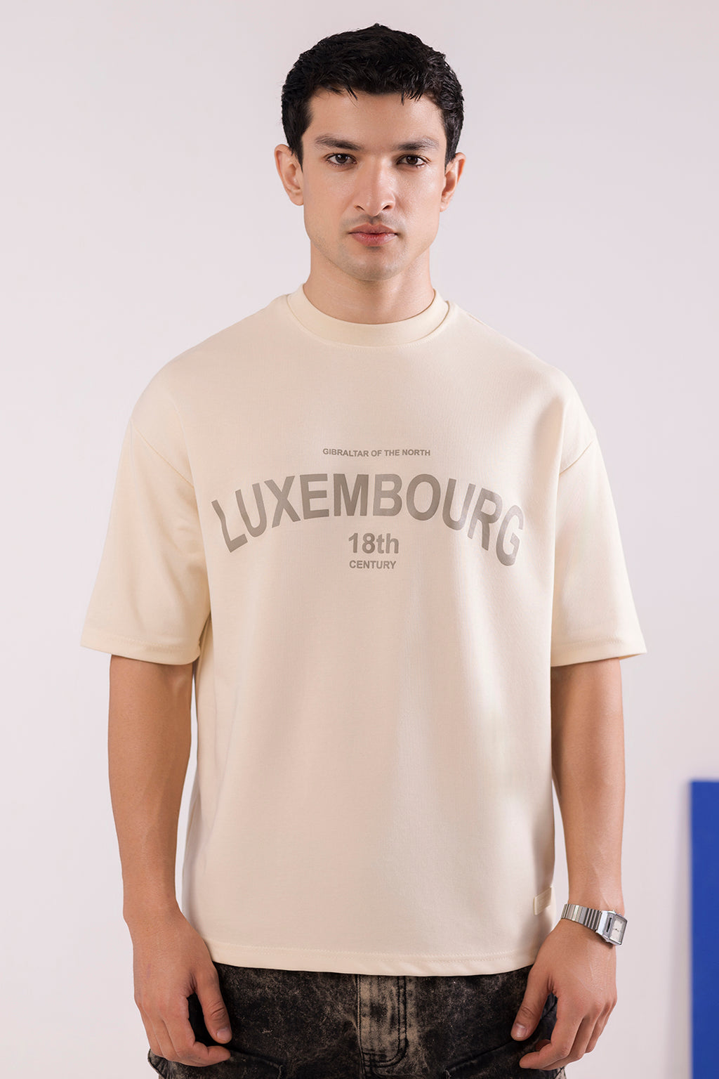 Oversized Graphic T-Shirt - 4008