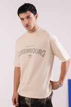 Oversized Graphic T-Shirt - 4008