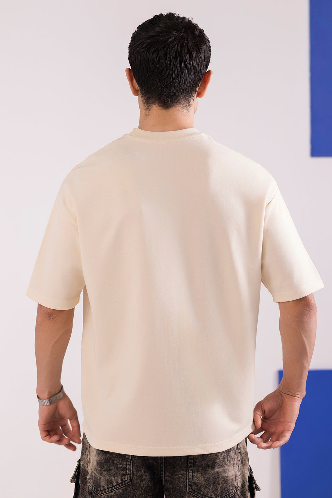 Oversized Graphic T-Shirt - 4008