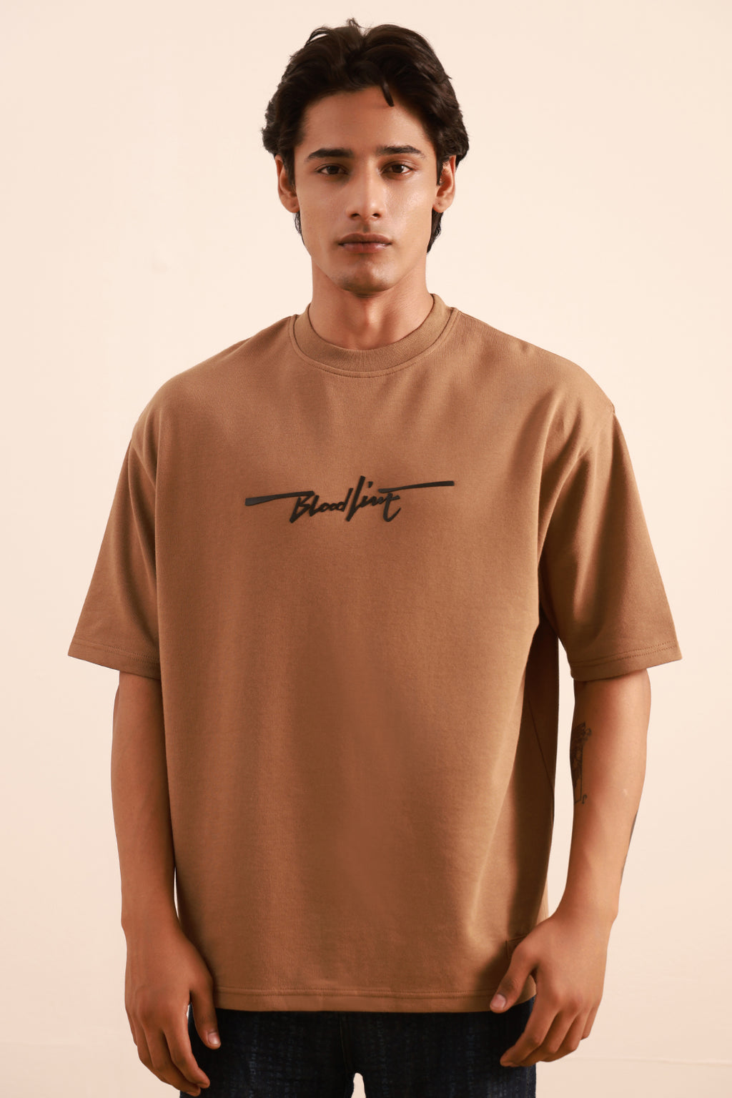 Oversized Graphic T-Shirt - 4012