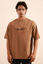 Oversized Graphic T-Shirt - 4012