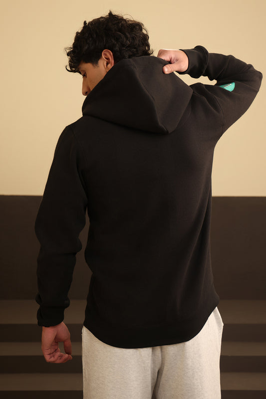 Graphic Zipper Hoodie - 5002