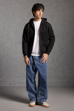 Graphic Zipper Hoodie - 5015