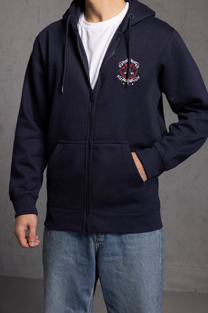 Graphic Zipper Hoodies - 5016