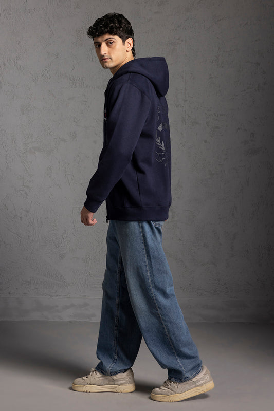 Graphic Zipper Hoodies - 5016