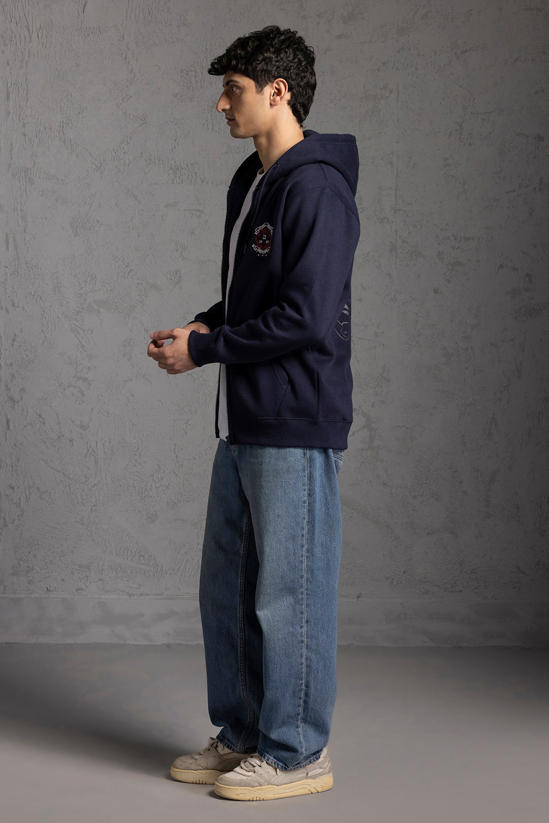 Graphic Zipper Hoodies - 5016