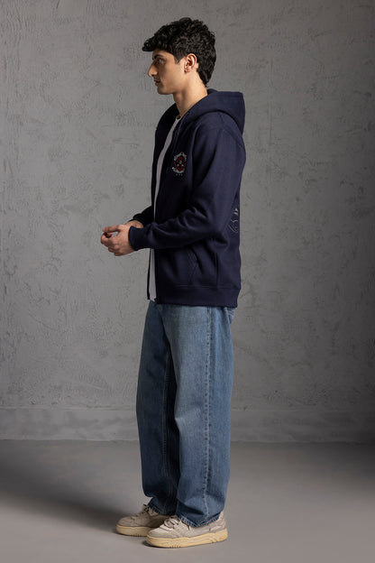 Graphic Zipper Hoodies - 5016