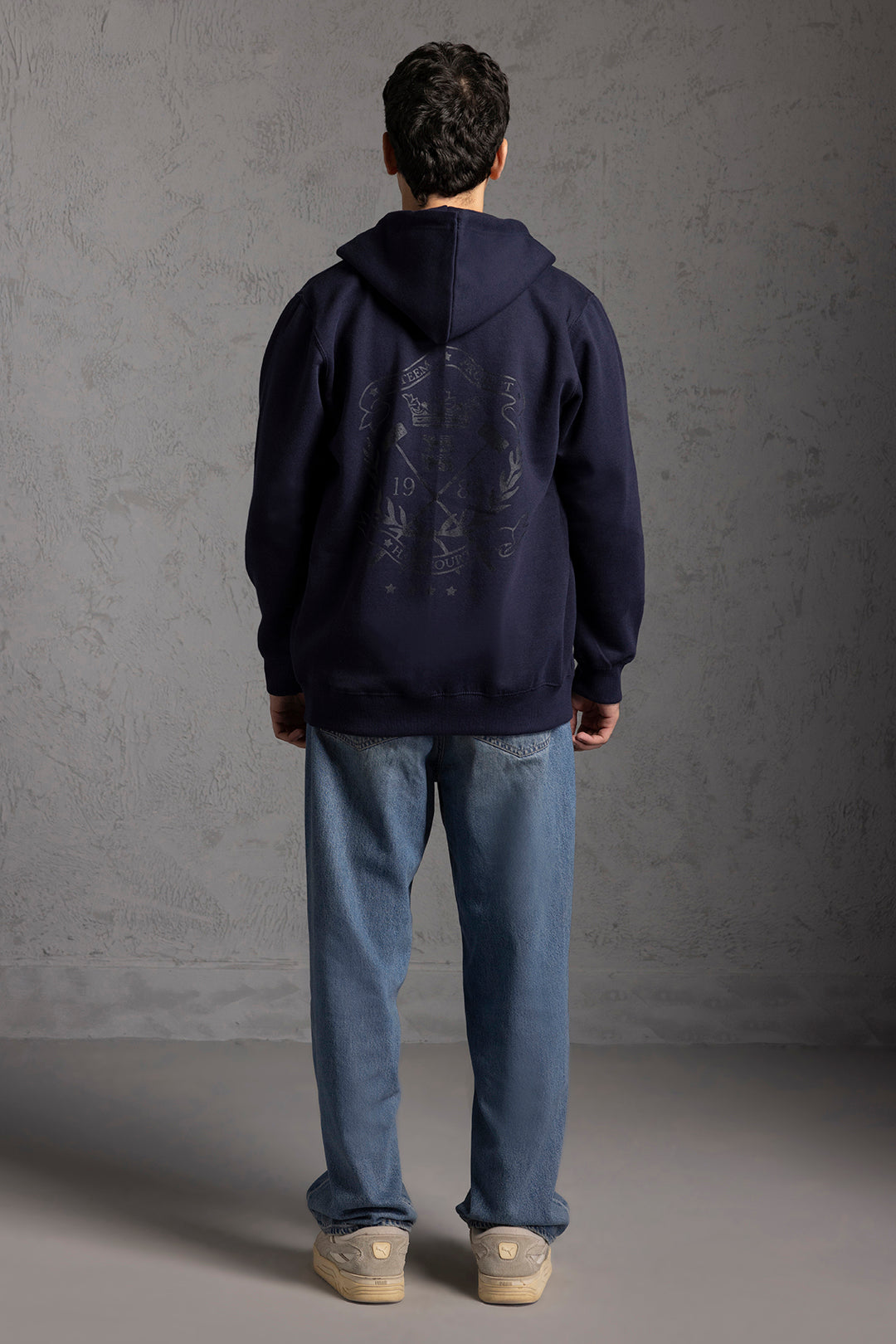 Graphic Zipper Hoodies - 5016