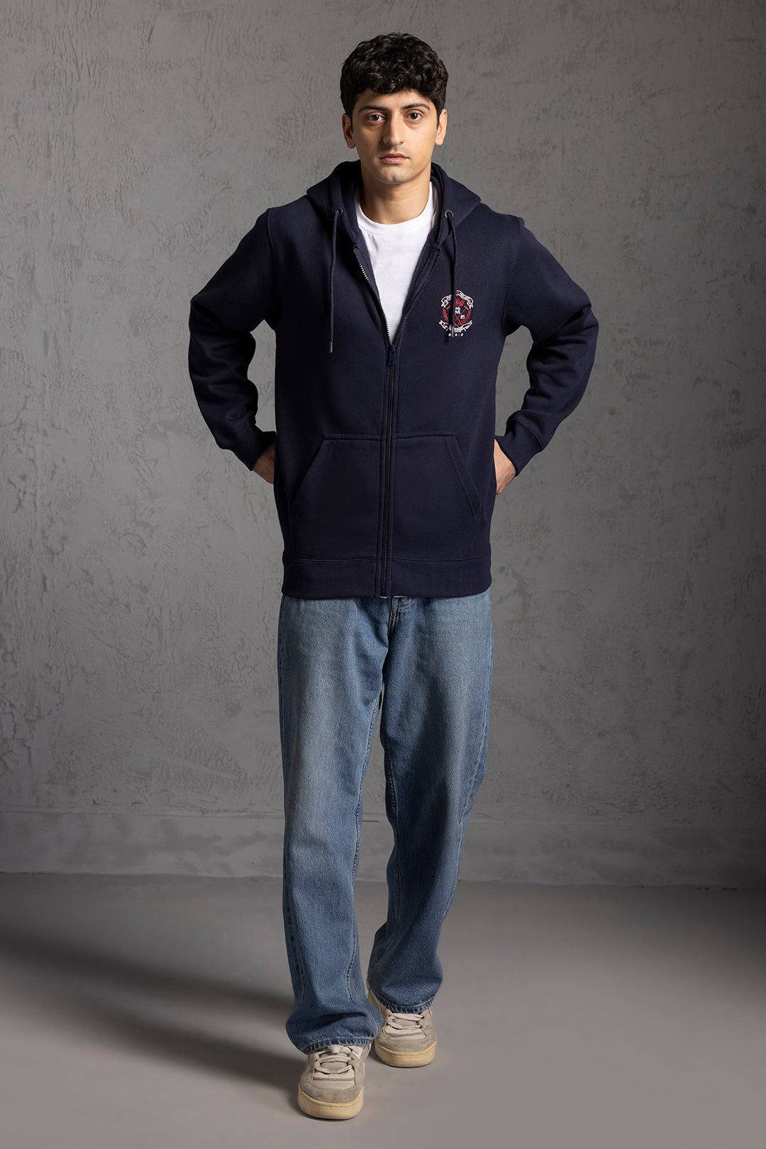 Graphic Zipper Hoodies - 5016