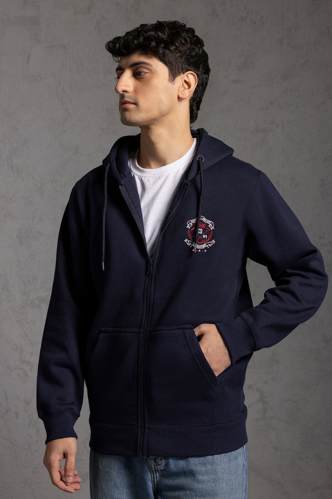 Graphic Zipper Hoodies - 5016