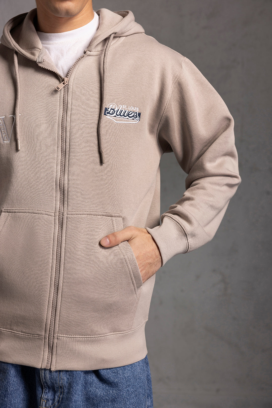 Graphic Zipper Hoodies - 5020