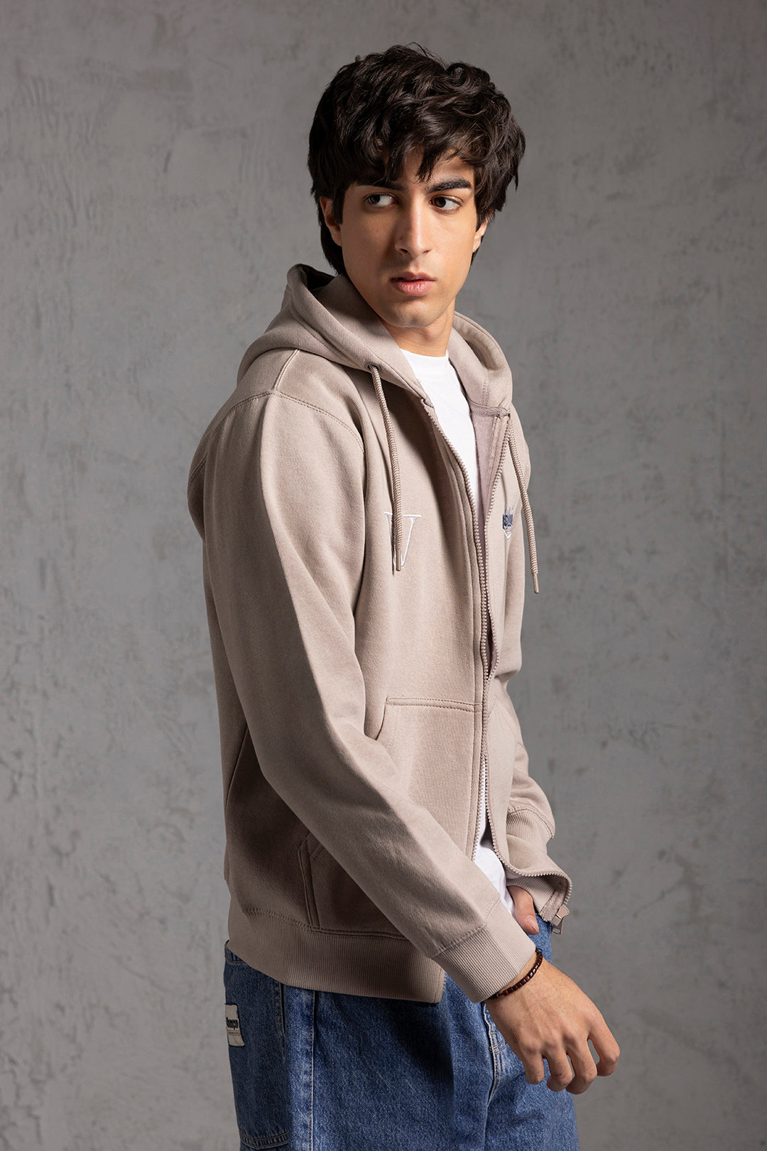 Graphic Zipper Hoodies - 5020