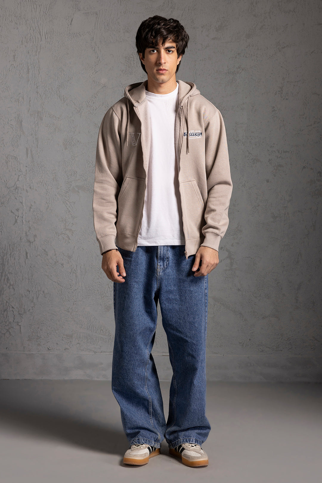 Graphic Zipper Hoodies - 5020