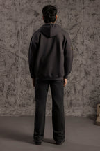 Graphic Zipper Hoodie - 5022