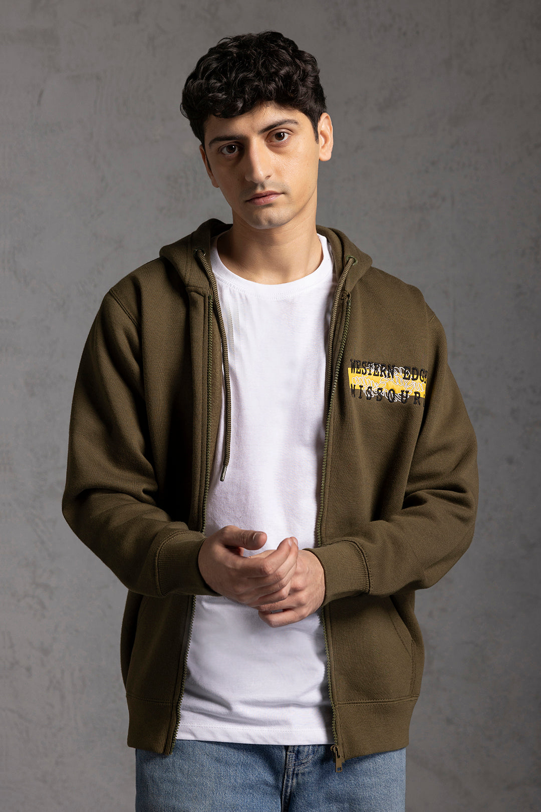 Graphic Zipper Hoodies - 5023