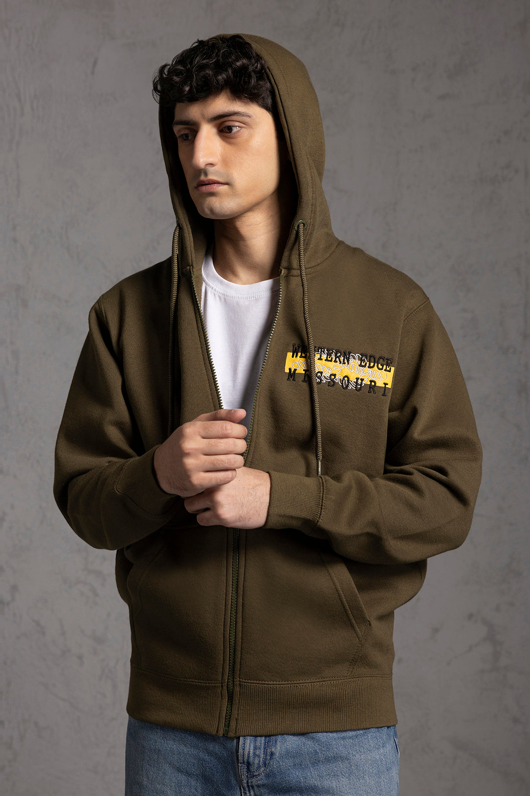 Graphic Zipper Hoodies - 5023