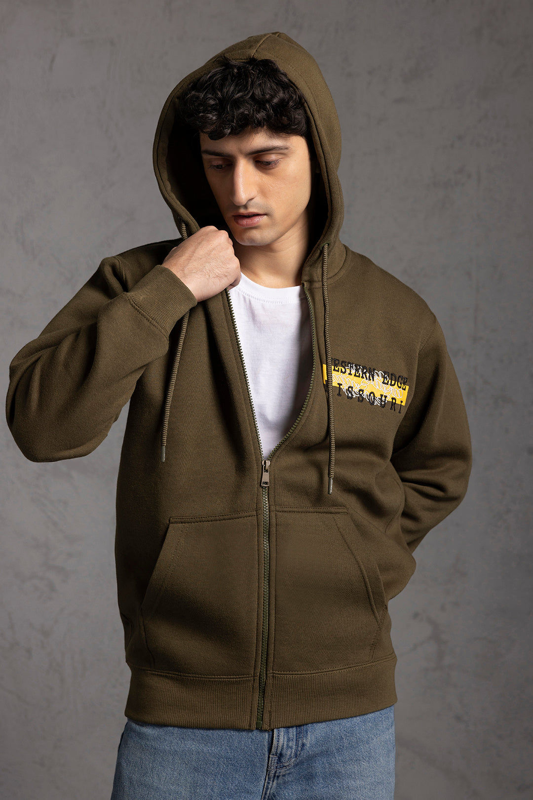 Graphic Zipper Hoodies - 5023
