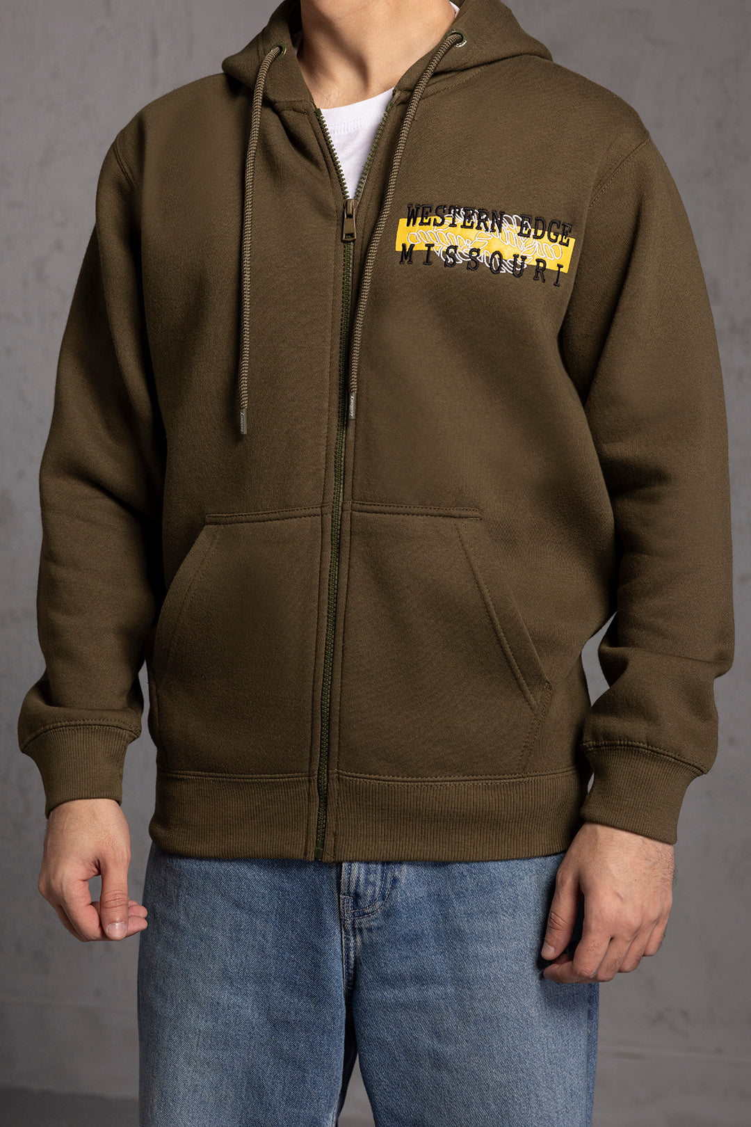 Graphic Zipper Hoodies - 5023