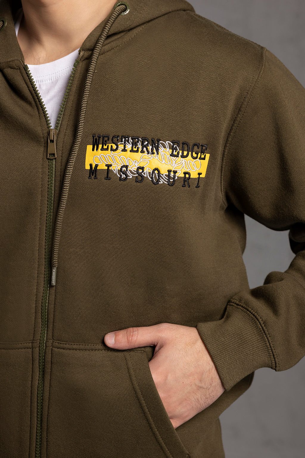 Graphic Zipper Hoodies - 5023
