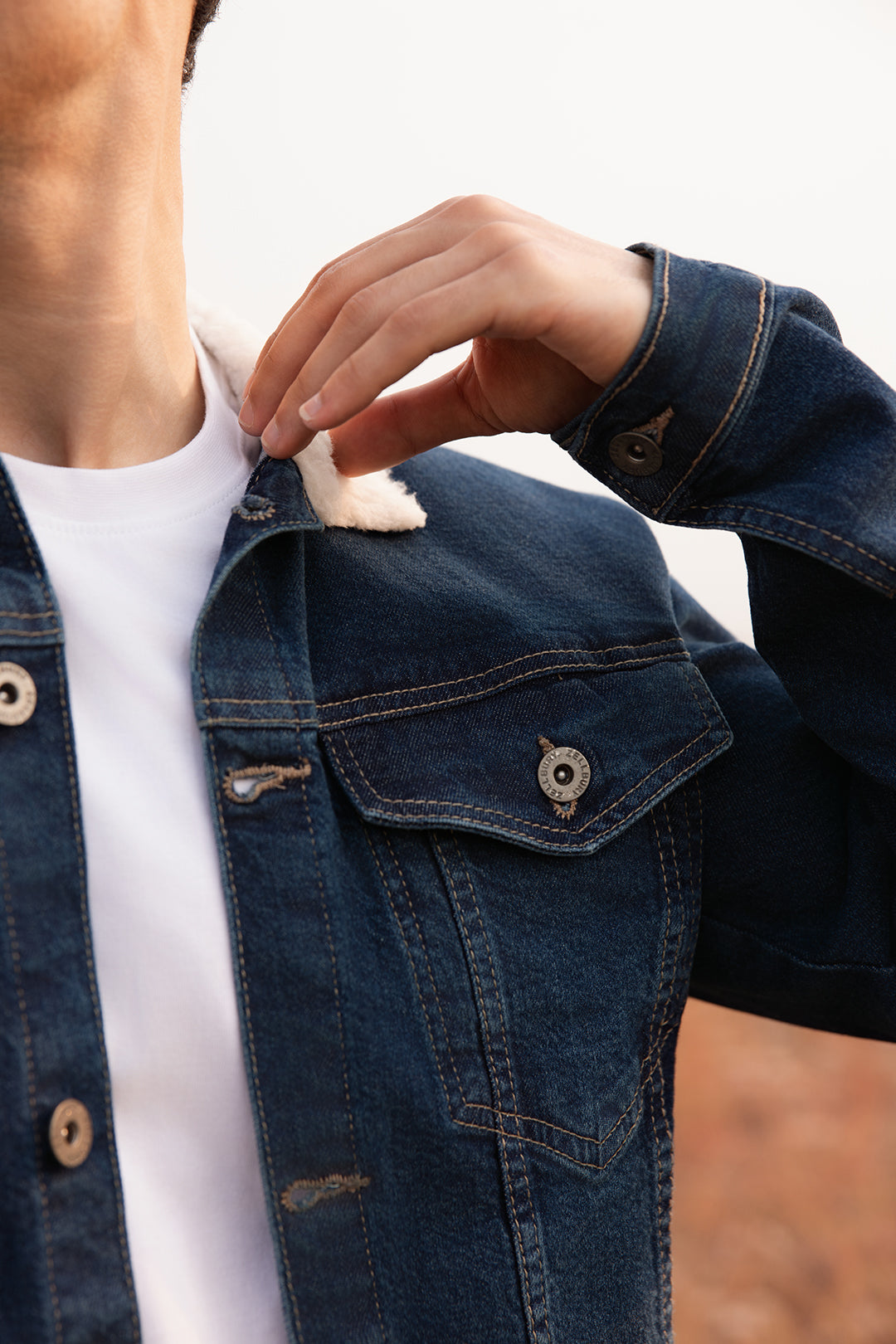 ジャケット・アウター STAMPED DENIM JACKET DARK BLUE M CLINK｜LIBERAIDERS STAMPED DENIM JACKET (DARK BLUE) #70004｜東京