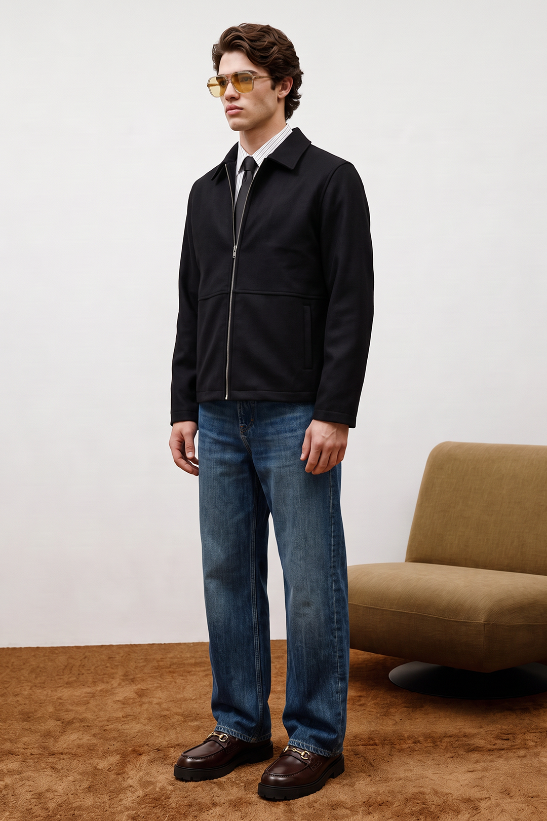 Felt Jacket - 1004