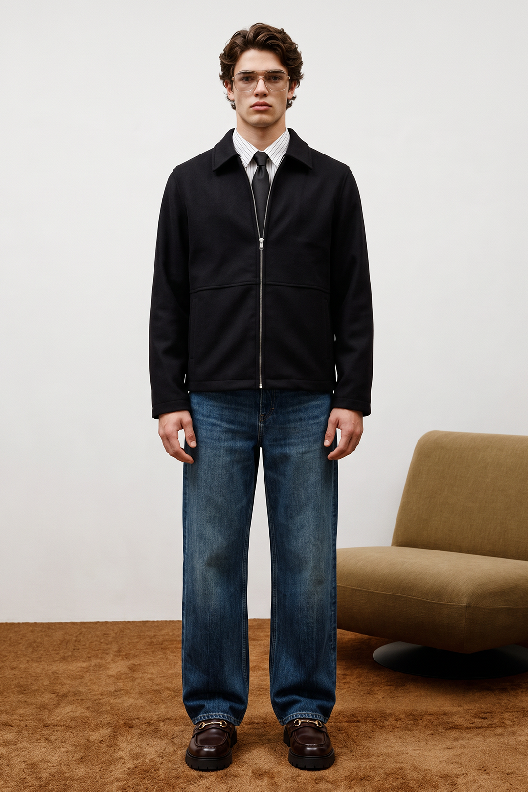Felt Jacket - 1004