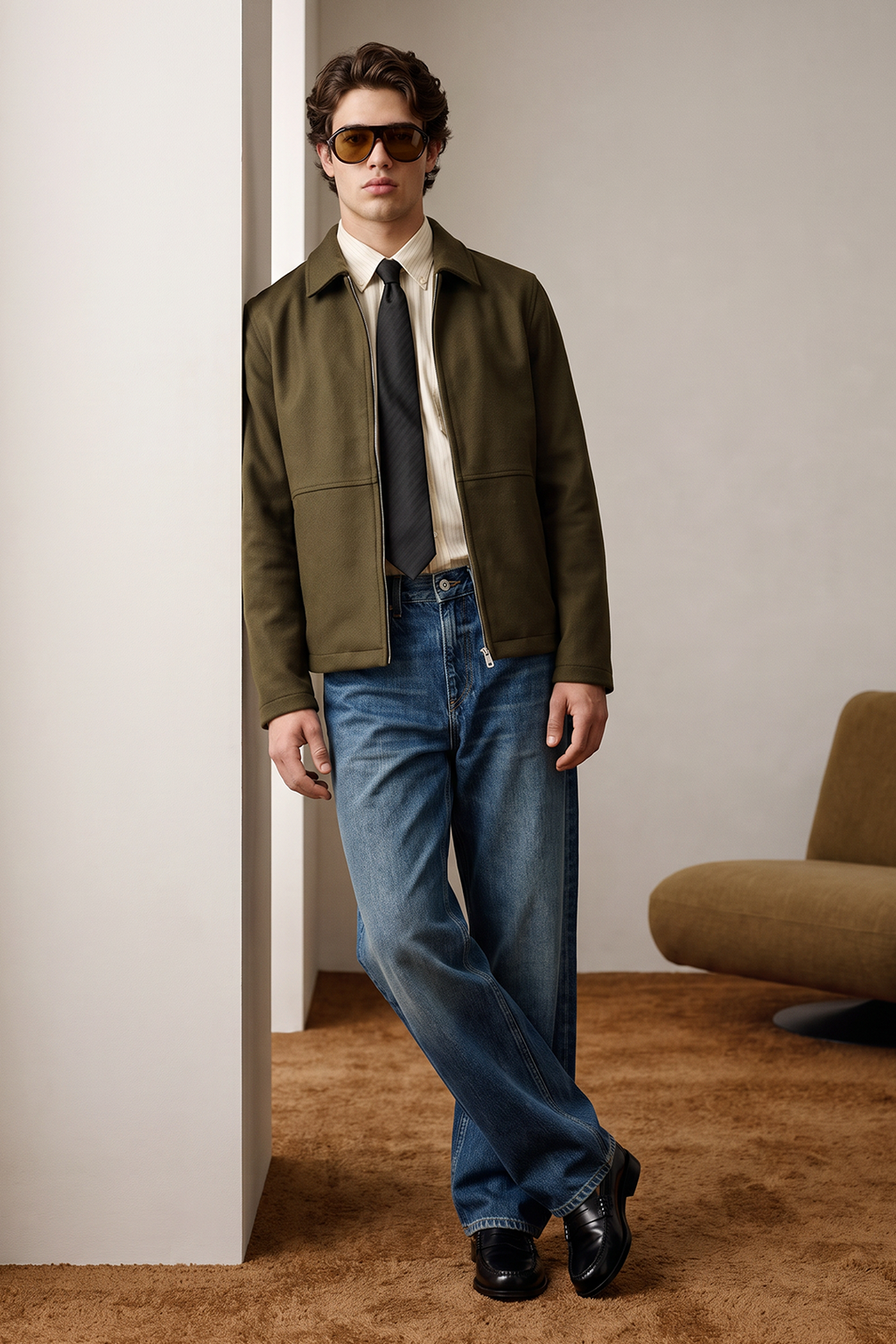 Felt Jacket - 1004