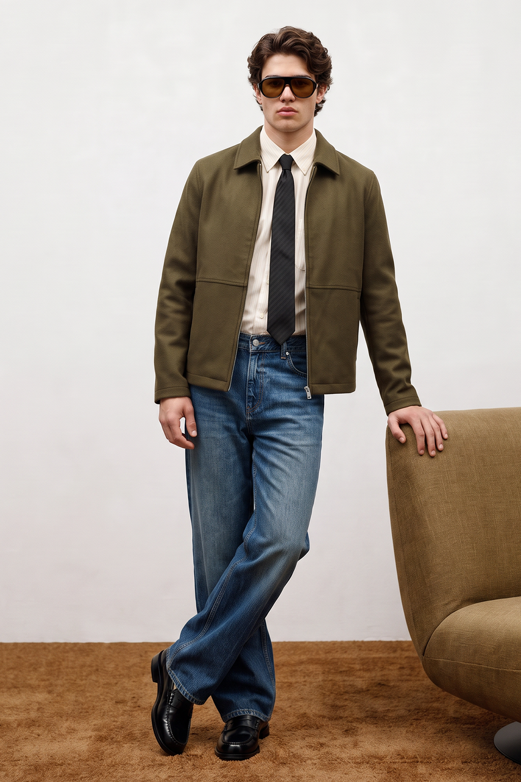 Felt Jacket - 1004