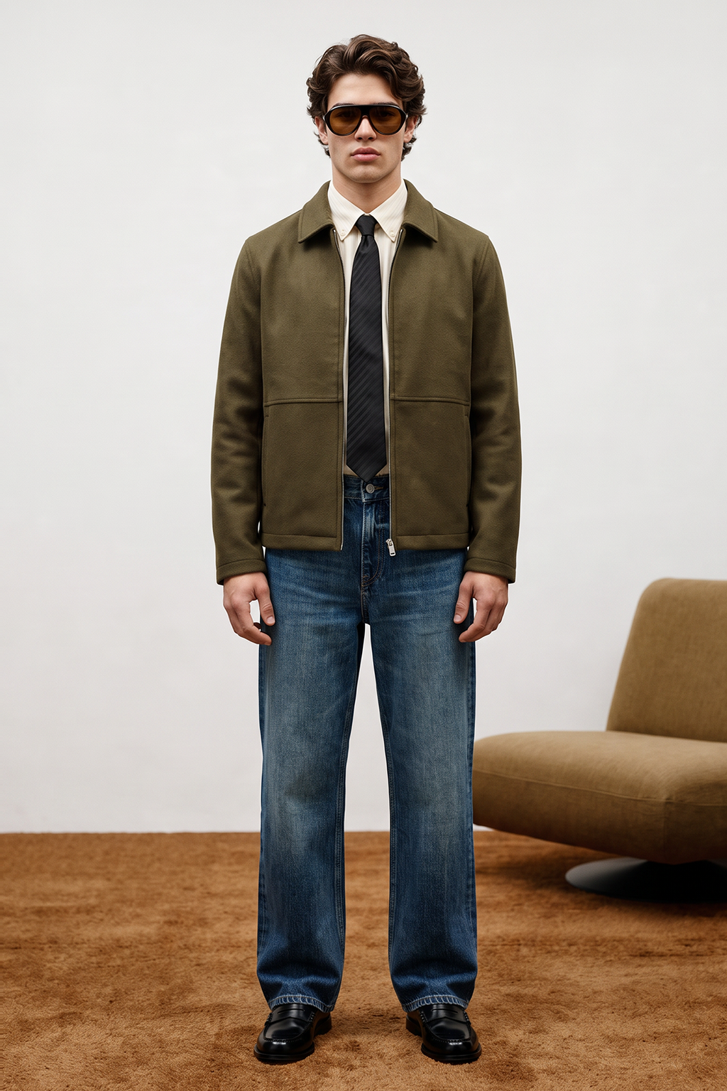 Felt Jacket - 1004